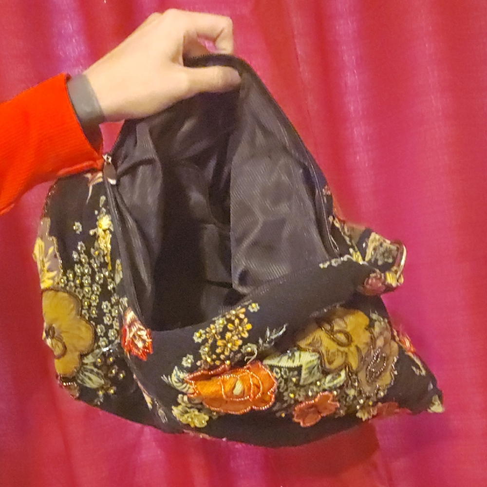 Floral Embroidered Women's Bag - Picture 3 of 3